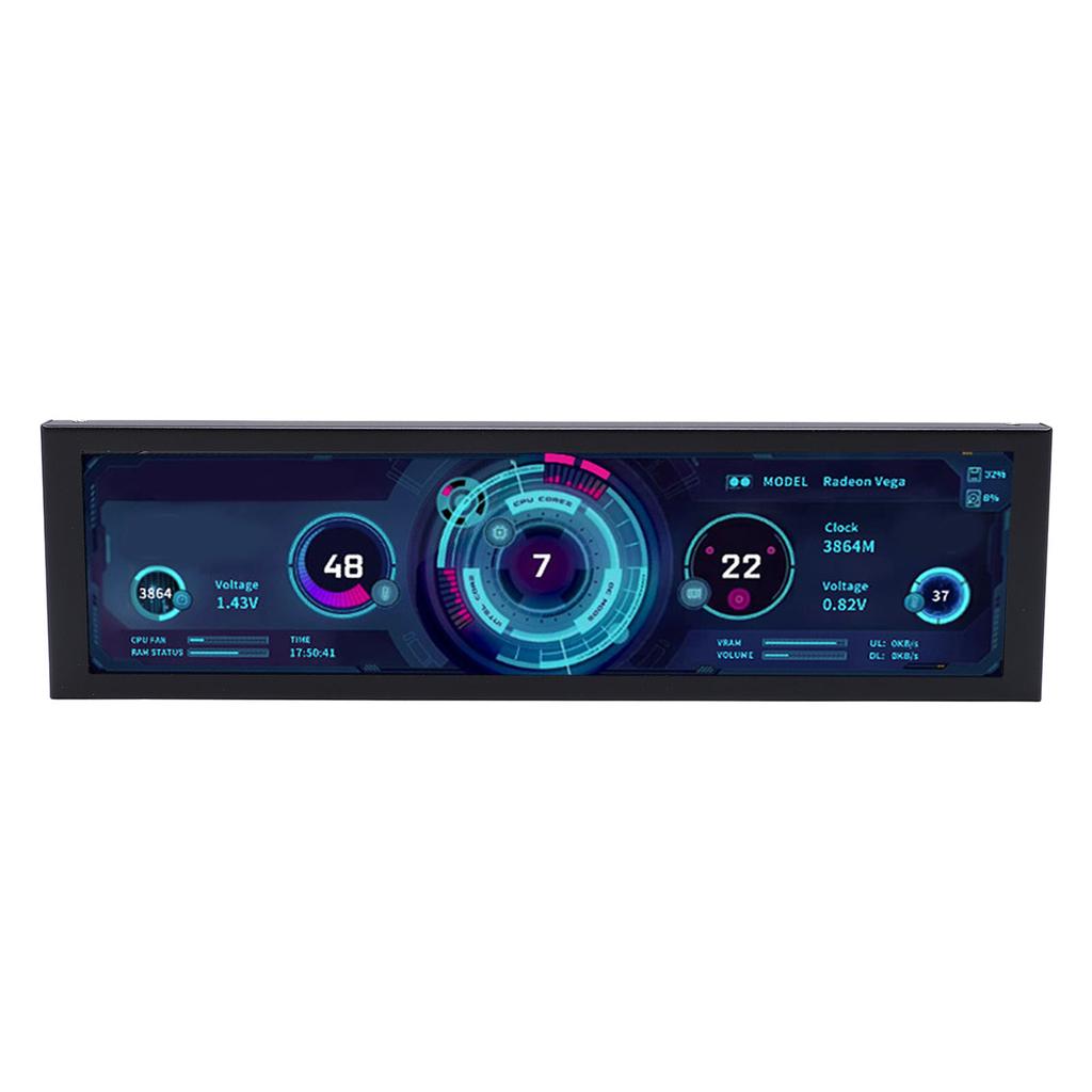 8.8 Inch IPS Screen 1920x480 Resolution Type C PH Interface Small Memory Card Slot Computer