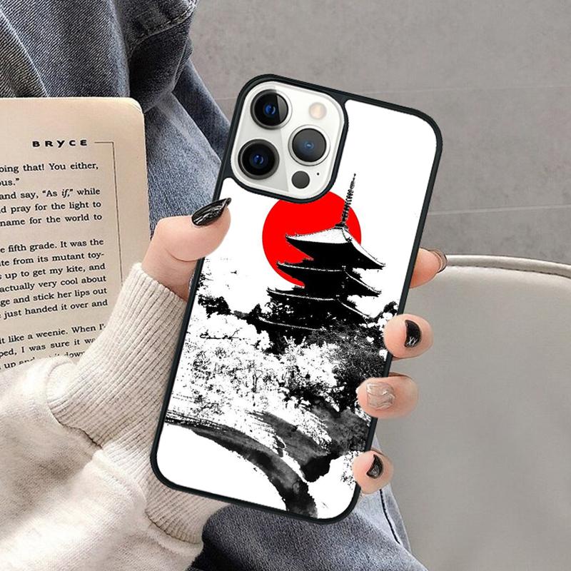 Kyoto Japan Old Capital Phone Case for iPhone 17 Air 16 16e 15 Plus for Apple 13 11 12 14 Pro Max Cover Coque Shell