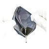 Inden-ya Coin Purse F-Coin Purse 05, Deer Leather, Navy X White Lacquer Dragonfly Pattern 1005-14-008, Natural Deer Leather with Lacquer Pattern,
