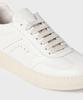Panicale Beige Retro Leather Sneakers