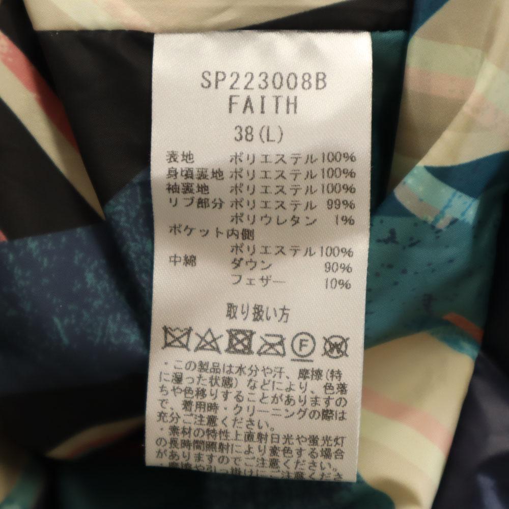 SPOOM Down jacket 38 Navy Women Used