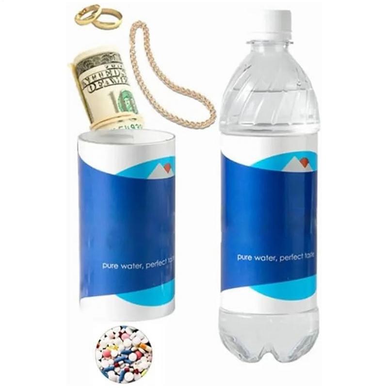 

Water Bottle Secret Stash Container Water Bottle Diversion Safe Money Container Stash Money Bottle with Spacious Compartments CN
