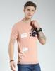 Men's Regular Fit Printed T-Shirt | Half Sleeve | Round Neck | Casual Wear T Shirt for Men's