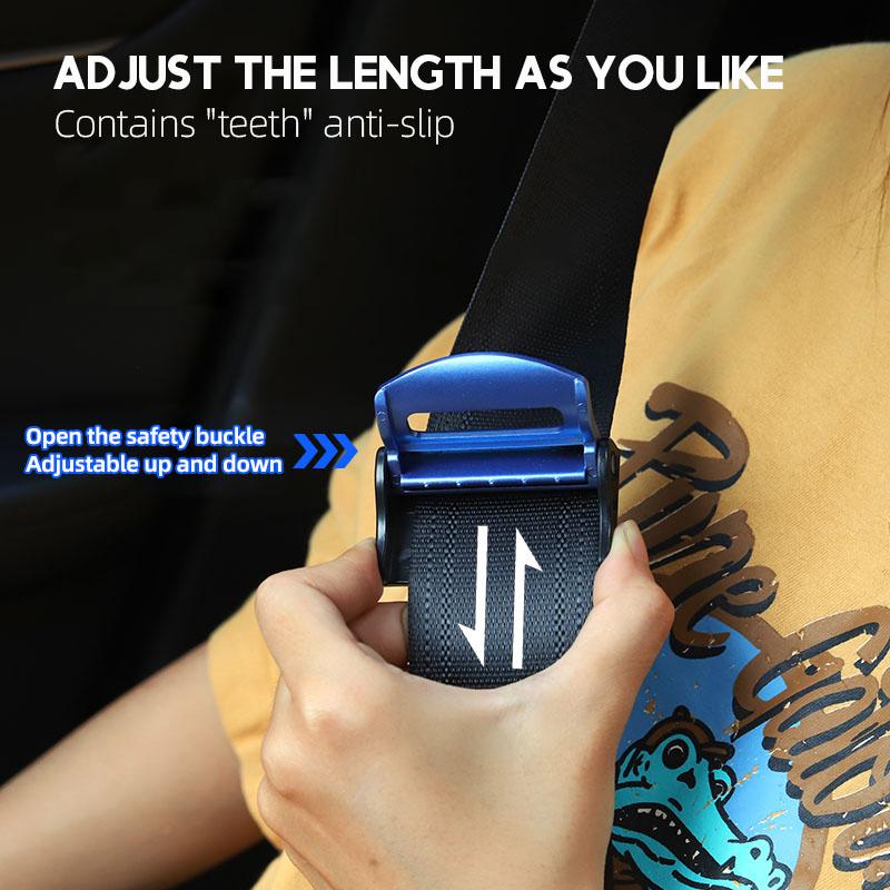 2Pcs Car Logo Seat Belts Adjustable Plastic Clip Accessories For Chevrolet Cruze Spark Captiva Suburban Camaro Malibu Silverado