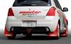 MONSTER SPORT Søleskjermer for Swift Sport Klaffer/Bak (ZC31S) 787150-4650M