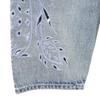 Levi's Big E BARREL CROP Denim pants w26 With leather strap Women Used