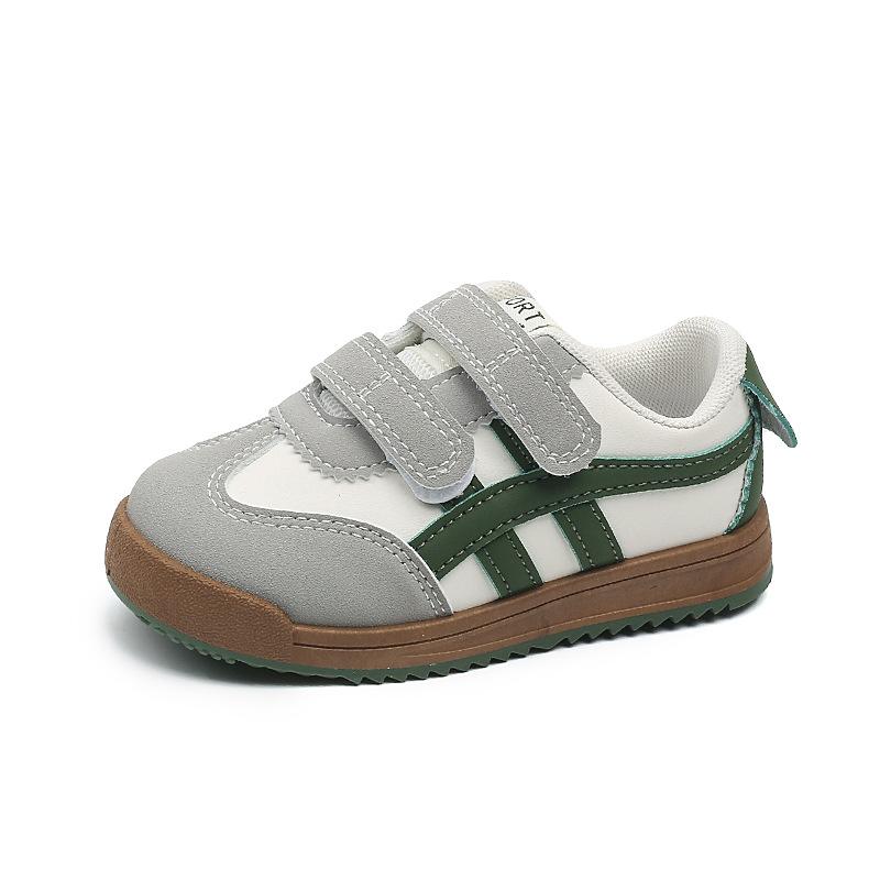 Spring and Autumn Style Boys and Girls Velcro Lightweight and Comfortable Soft Sole Sports Casual Shoes