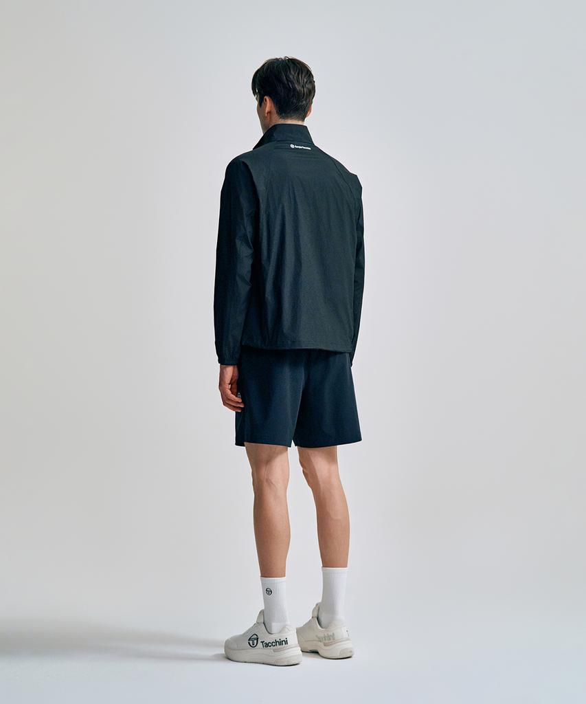 Sergio Tacchini M Cushlight Lightweight Windbreaker (Black)