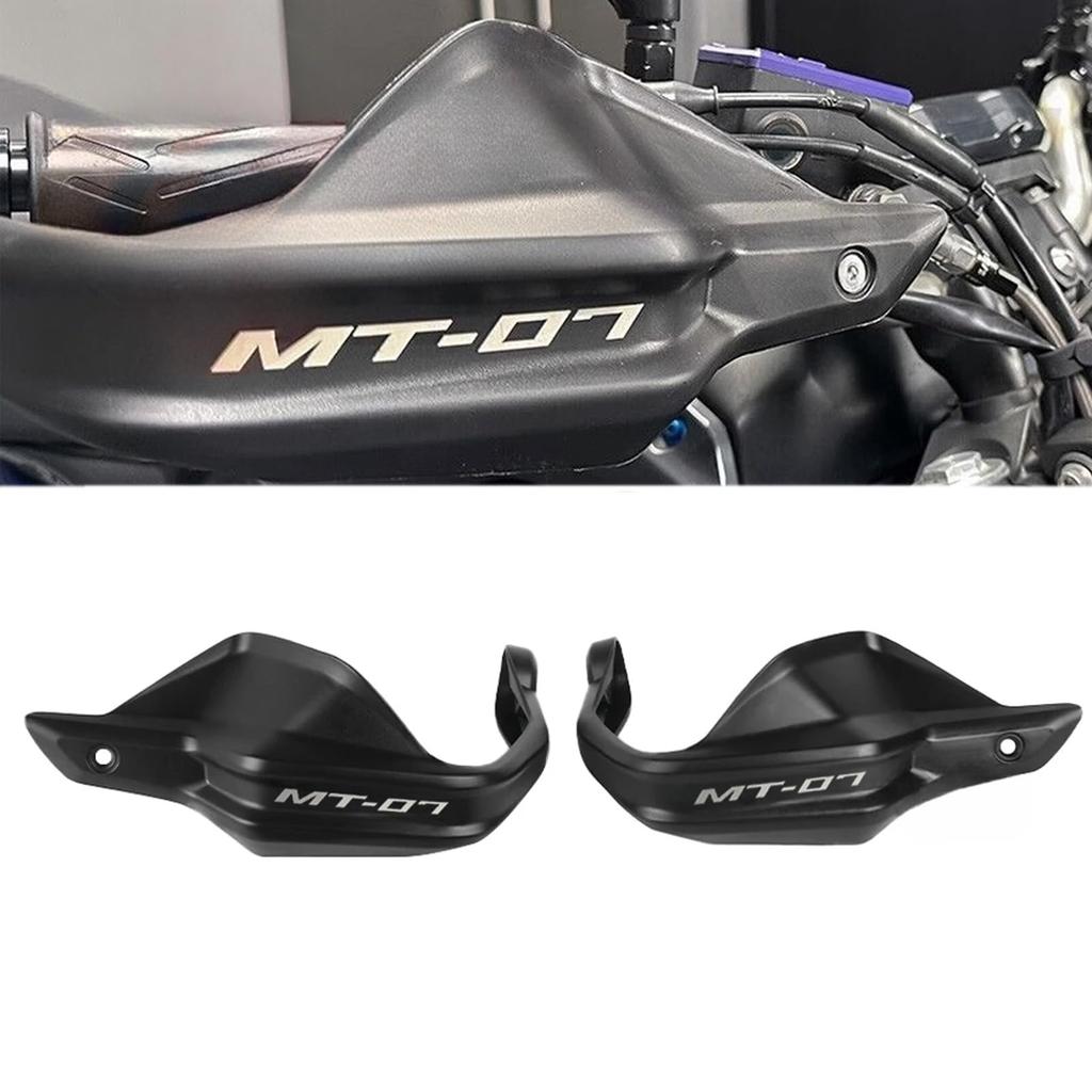 FOR MT07 Mt07 2025 New Accessories Handlebar Hand Guards Motorcycle Hand Guards Windshield Handlebar Protector Windshield Hand Guards MT-07 [Used]