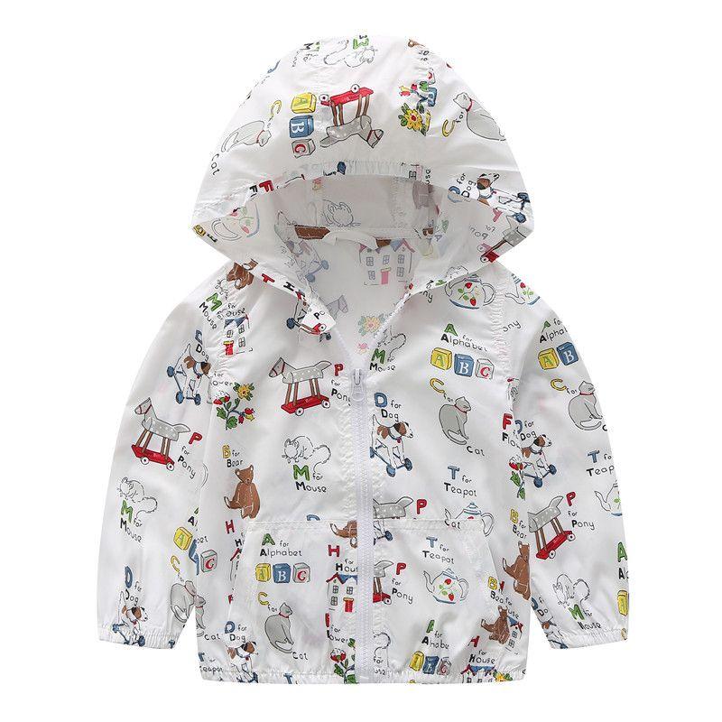 Zip-up Shirt Thin Jacket Children's Sun Protection Clothing
