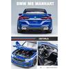 1/32 BMW Series M8 Supercar Alloy Diecasts & Toy Vehicles Metal Toy Car Model Sound and Light Collection Kids Toy