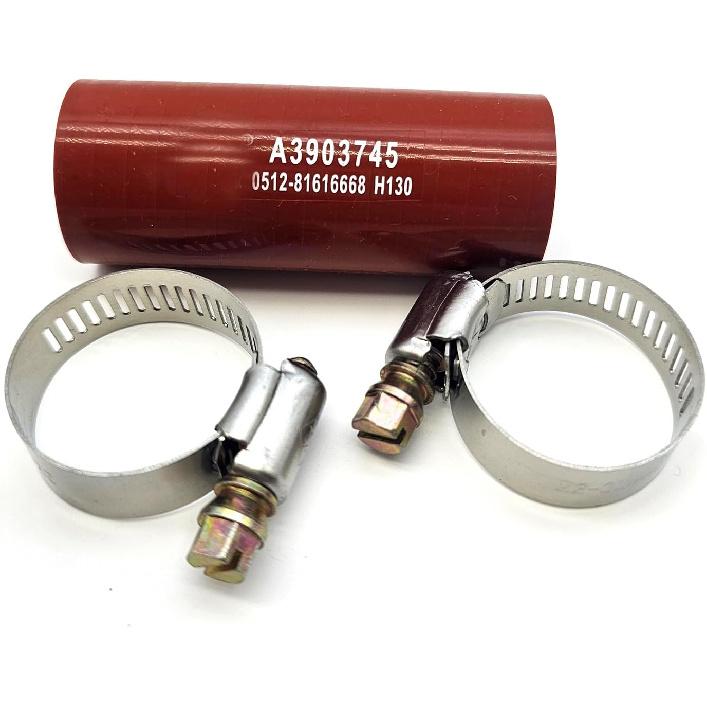 

Hconcet 3286499 Красный маслосливной шланг турбины и 2 хомута, совместимый с моделями Dodge Cummins 4BT, 6BT и 6CT 1989-2006 годов выпуска