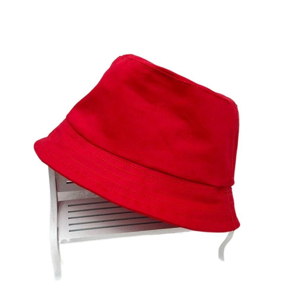 Same Style As Celebrities Cotton Dolls Color Fisherman Hat 10cm 20cm Mini Panama Hat  Photo Props