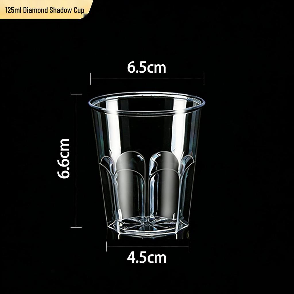 Aviation-Grade High-Temp Resistant Crystal Gongfu Tea Cup