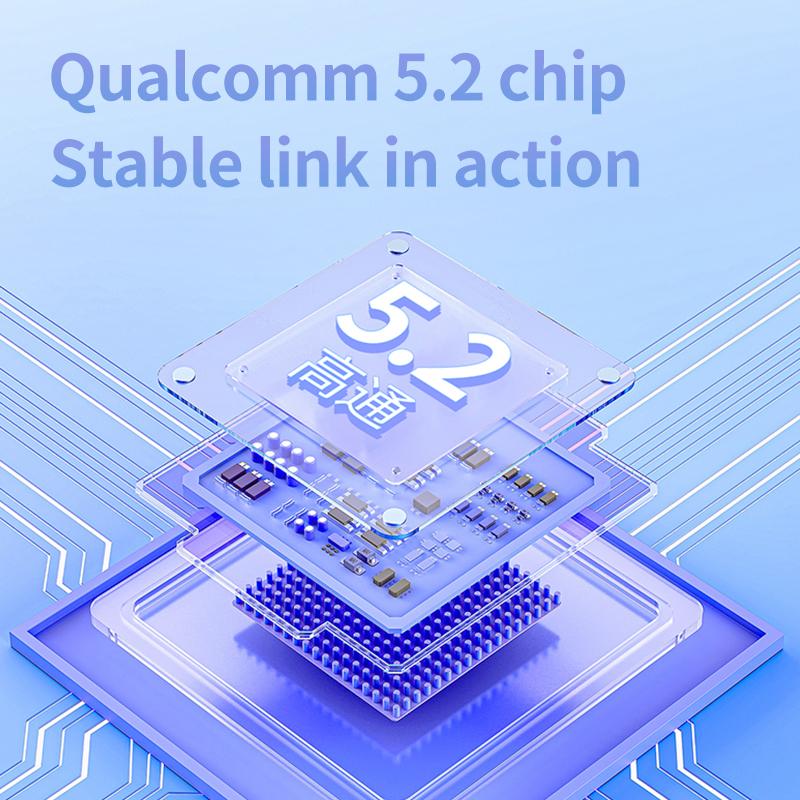 Bluetooth Single Ear Wireless Headset with Noise Cancelling Mic,Hands-Free Earphones with LED Display 500mAh Charging Case,for Driving,Business,Office