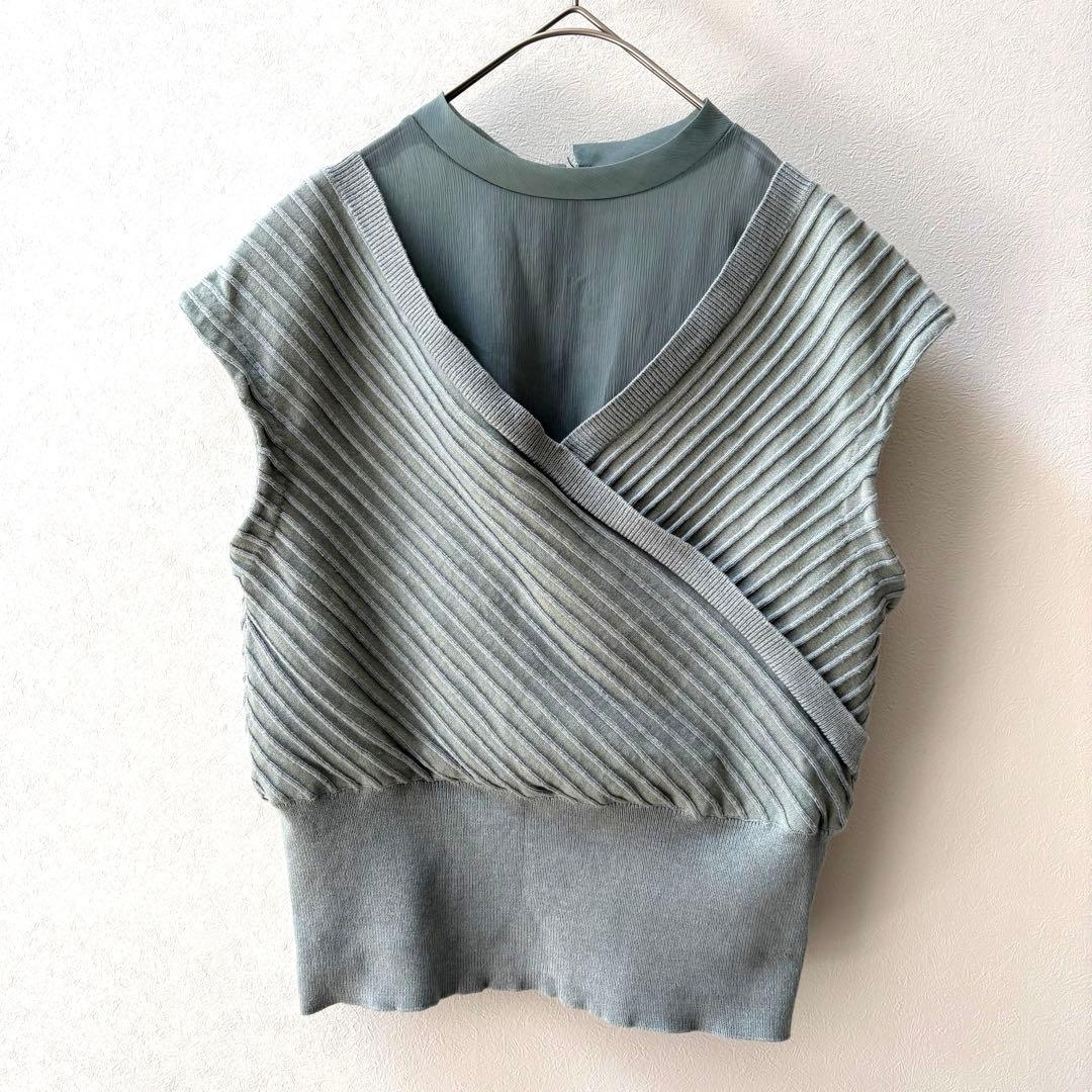 Lily Brown North Relayered Knit Tops Cotton Silk Blend Old Clothes