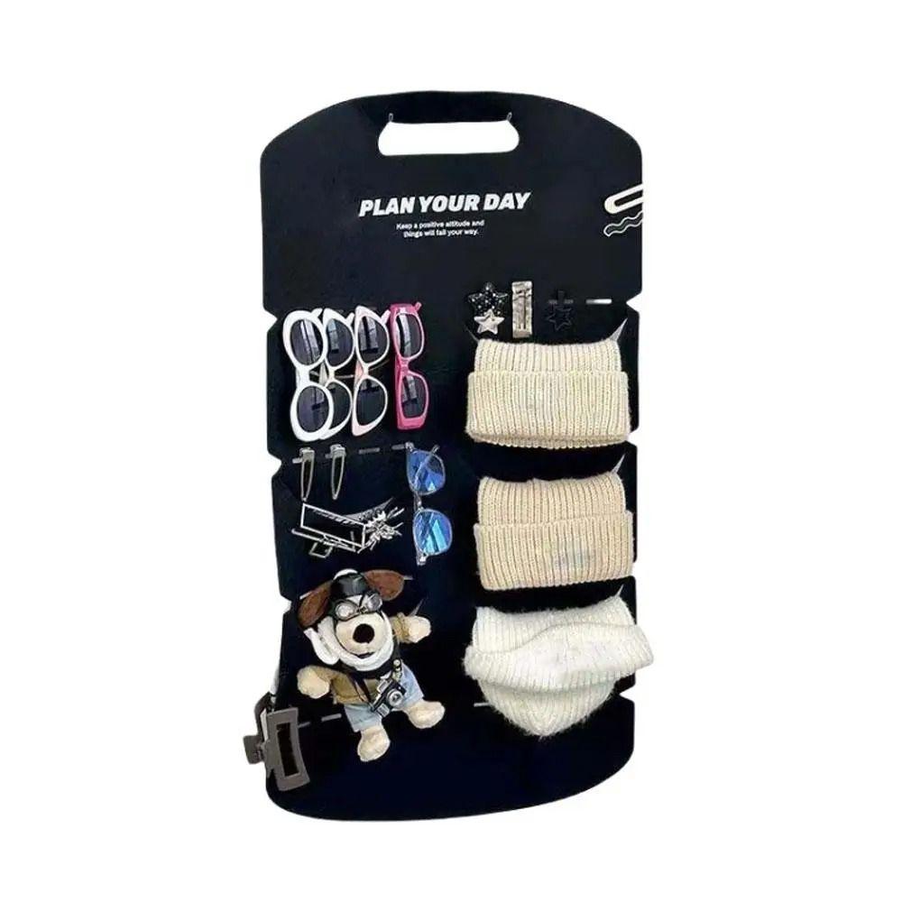 6/12 Pockets Baseball Cap Storage Hanging Bag Visible Hat Storage Holder Wall Door