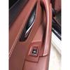 Inner Door Panel Handle Pull Trim Cover Set For BMW F10 F11 520i 528i Red Brown