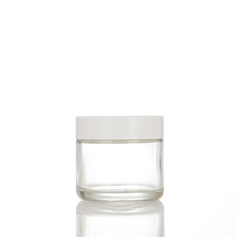 

Portable Frosted Glass Cream Jars - 5g & 10g for Eye Cream or Mask