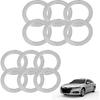 12pcs Transmission Fluid and Rear Differential Oil Drain Plug Crush Washer Gasket Seal Compatible with Acura OEM PN Part# 94109-2000 (6pcs) &