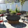 Fire Pit Cover With Handle Adjustable Dustproof Windproof Waterproof Round Fire Pit Fireplace Cover For Yard Patio Balcony Lawn