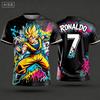 2026 Hot Japanese Anime Dragon Ball Z Majin Buu Specially Made Football Jersey T-Shirt Adult Men's