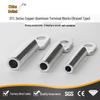 DTL Copper-Aluminum Brazed Wire Terminals, Single Hole, 10~400mm², Tinned Purple Copper Lugs