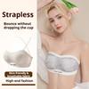 Bezszwowe Odpinane Ramiączka Antypoślizgowy Biustonosz Damski Przylegający Oddychający Zbierający Zapobiegający Opadaniu Miękki Podtrzymujący Bielizna