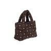 MCM Maxi Monogram Letter Print Pattern Printed Tote Handbag Black MWTDABO15BK001