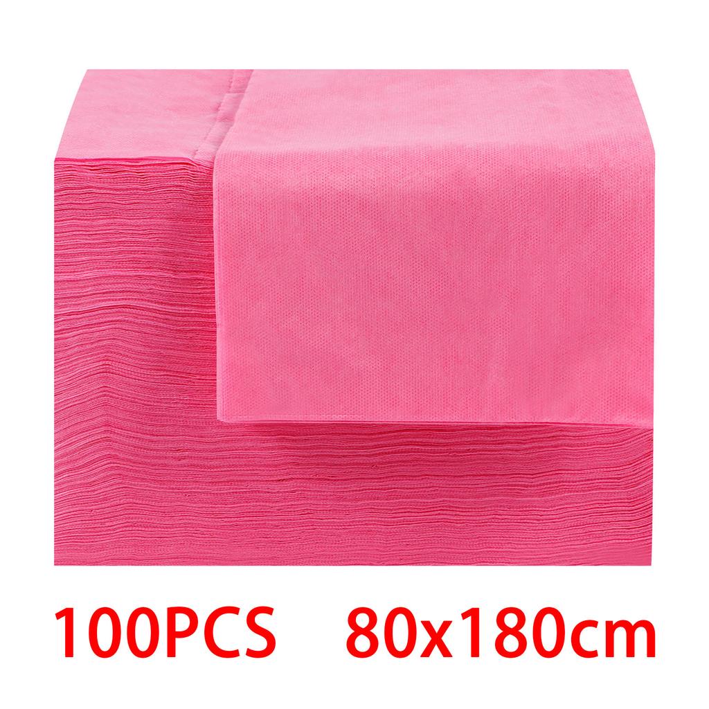 100Pcs Disposable Bed Sheets Beauty Salon Spa Massage Thickened No-Woven Breathable Travel Business Hotel Hospital Sheet