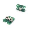 "1/2 Stück Pogopin Stecker Buchse Abstand Federbelastete DC Strombuchse Mit Montagebohrungen 3A DC Magnetischer Pogo-Pin-Stecker"