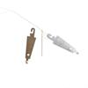 30pcs Mix Size Home Cross Stitch Sewing Needles Large Eye Stainless Steel Threader