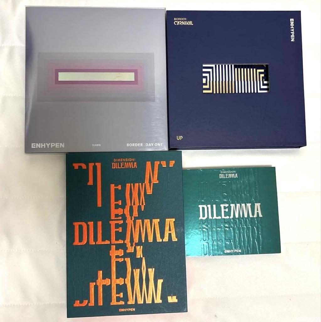 [USED] ENHYPEN album DVD 55-piece set