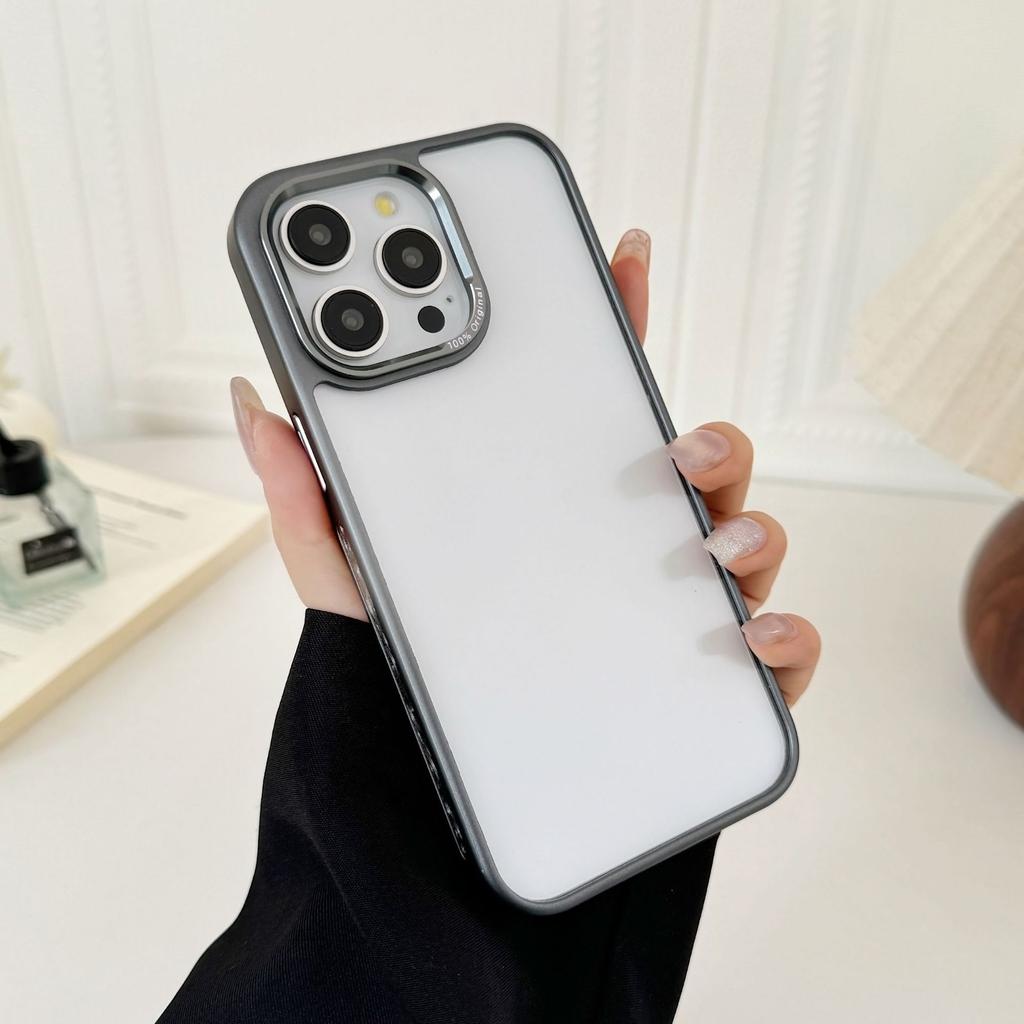 Applicable To Apple 16proMax New Mobile Phone Case Zhenyao IPhone 15 Metal Mirror Anti Fall 14 Transparent Protective Case