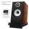 Yousheng Desktop Speaker Stand Metal Support Base 15Degree Tilt Shockproof Heavy Duty Small Speaker Rack Audio Equipment Stand Stable Sound Experience