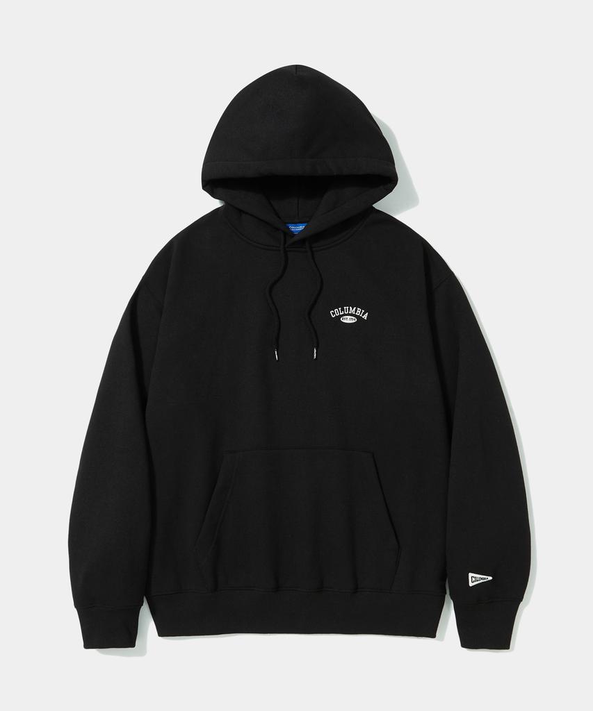 Cu Arch Logo Fleece Hoodie Black