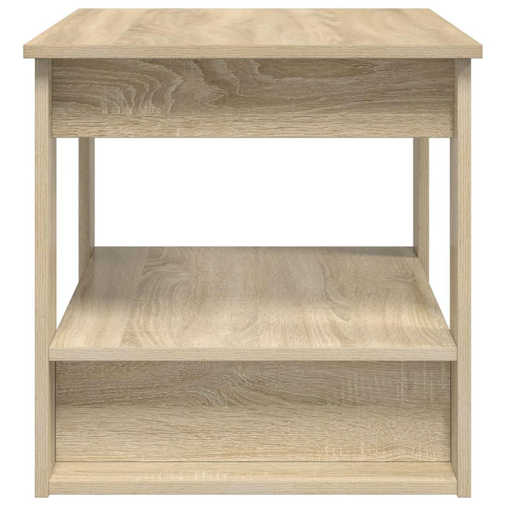 Coffee Table Sonoma Oak 72 X 50 X 50 Cm Engineered Wood