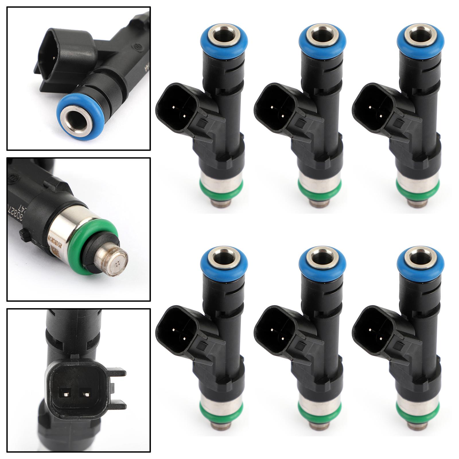 

6Pcs Upgrades Fuel Injectors For 2004-12 Liberty 3.7L 0280158020 53032701AA
