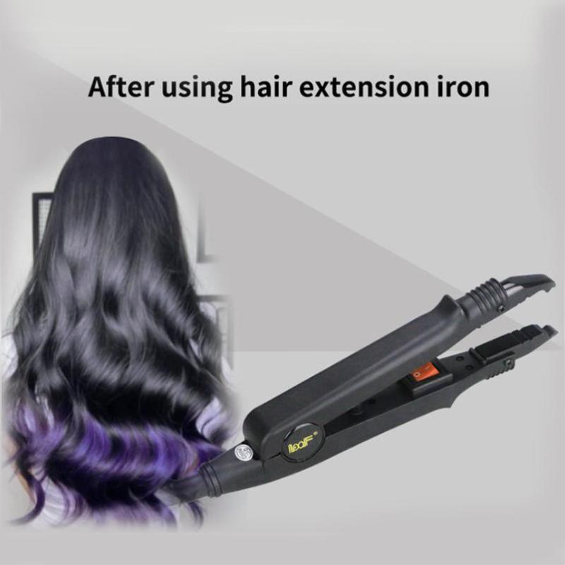 Professional Hair Extension Heat Iron Connector Energy Saving Fast Heating for Salon Home Hair Styling Use