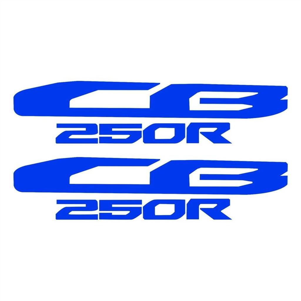 Motorcycle Sticker Motorcycle Sticker Accessory Decal Fit For Honda CB250R CB250R 2017-2020 2021 2022 (Color: Blue)