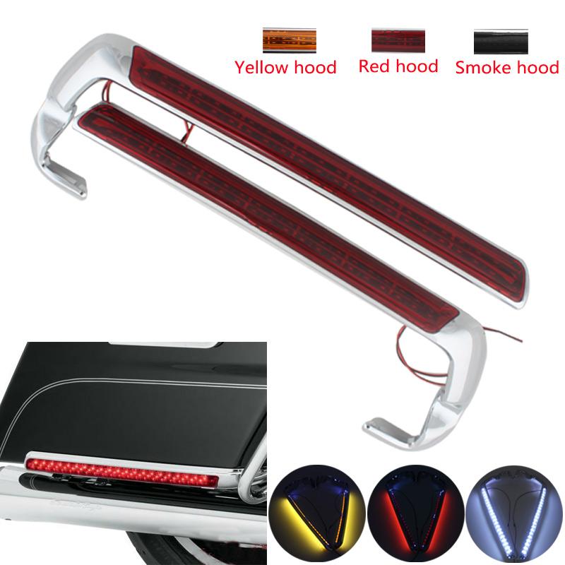 Motorcycle LED Saddle Bag Light Saddlebag Side Marker Light For Harley Touring Electra Street Road Glide FLHR FLHTK 2014-2020