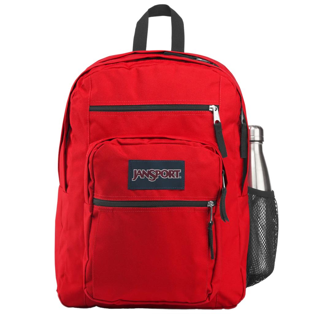 JanSport Big Student Backpack, Unisex Red Backpack
