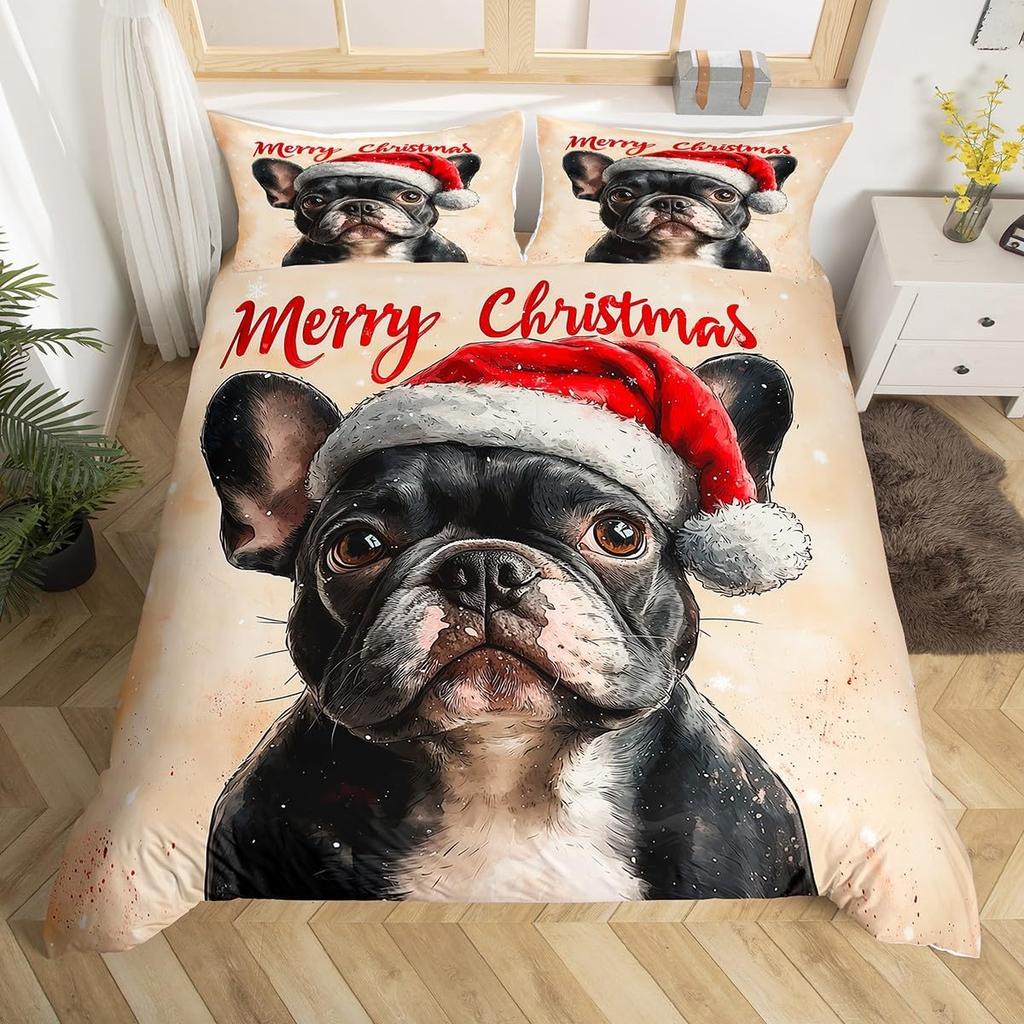 Comforter Merry Christmas King Size Cute Bedding Set For Kids Boys Girls Bohemian Room Decor Bedding Collection 3 Pcs