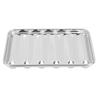 Silver Sausage Mold 304 Stainless Steel Sausage Baking Mold Durable Hot Dog Mold  Multi-Purpose