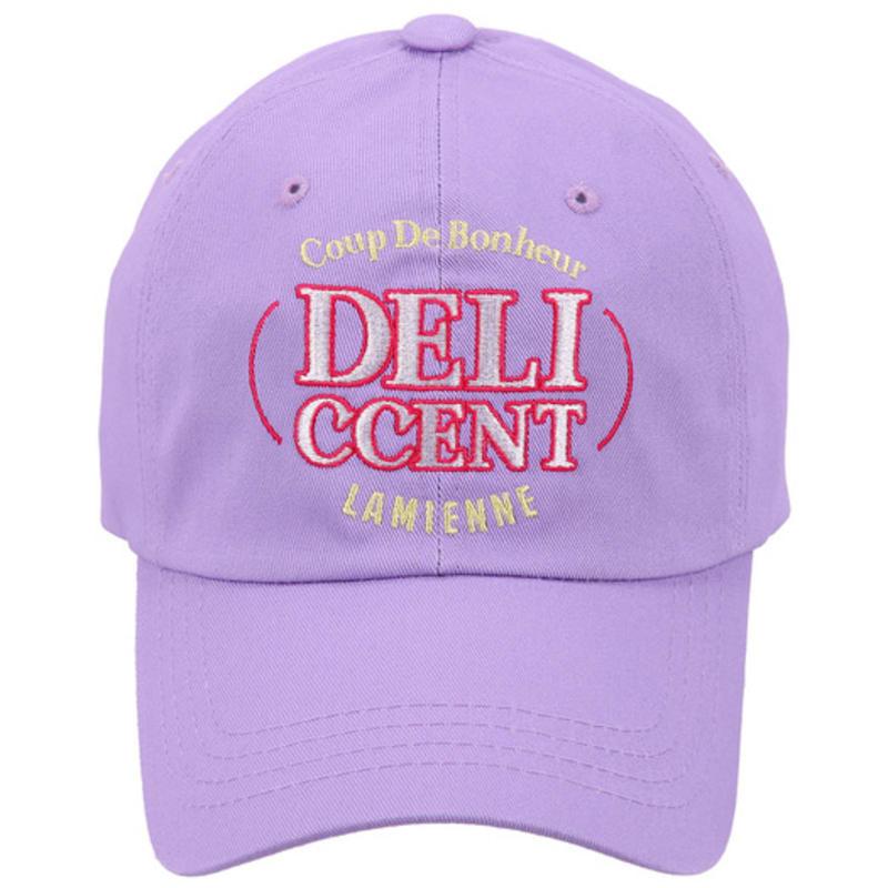 DELICCENT Logo Lettering Cotton Ball Cap [3 COLOR]