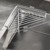Sink Drying Rack 201 Stainless Steel Rustproof Triangle Kitchen Storage Organizer Corner Drain Basket for Utensils