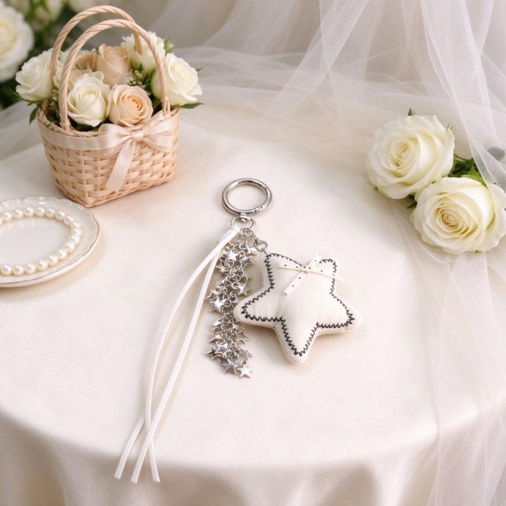 Tassel Phone Pendants Y2K Keychains Bag Accessories Keyring  Car Key Holder