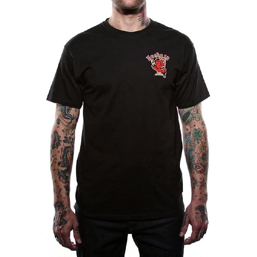 Lucky 13 Devil Grease Gas and Glory Rockabilly T-Shirt