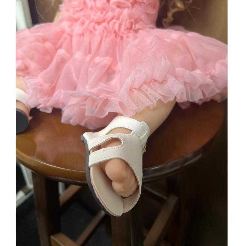 Nový příchod Lifelike Princess Reborn Baby Dolls celosilikonový vinyl voděodolný bebe Reborn Boneca zakřivené vlasy Girls Playmates