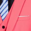 Men's Korean Style Slim Fit Wedding Tuxedo Three-Piece Suit